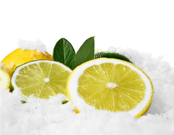 柠檬和酸橙 3 — 图库照片
