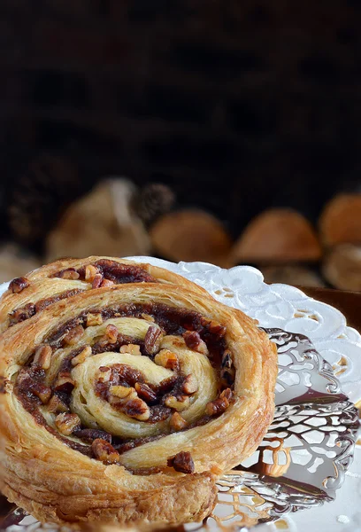 Pain au Pecan 2 — Stock Photo, Image