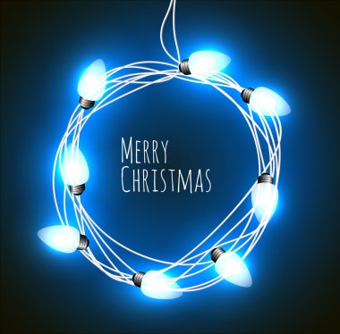 arka plan christmas lights ile