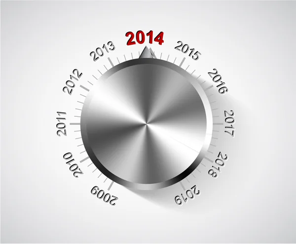 Vector 2014 New Year card — Stock Vector