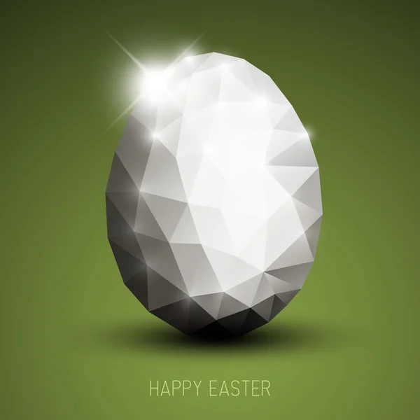 Modern easter egg illustration — Stock Vector