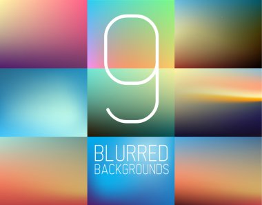 Colorful blurred background clipart