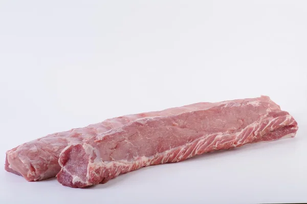 Мясо свежее нарезанное — стокове фото