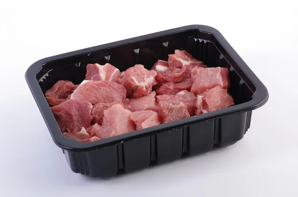 мясо свежее нарезанное