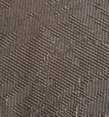 Kumaş desenli makro yakın çekim makro arka plan malzemesi iplik rengi kahverengi gri, desen kalın iplik dokuması