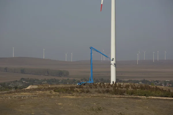 Windkraftanlage lizenzfreie Stockbilder