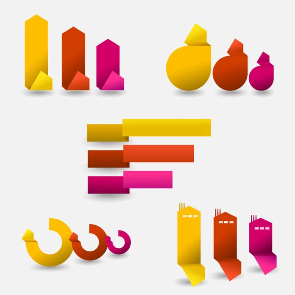 infographics origami seti