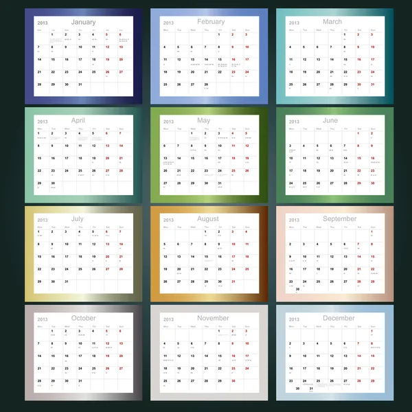 olan uluslararası tatil takvimi 2013