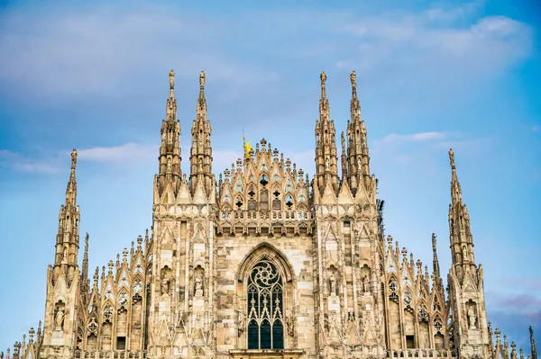 Duomo Cathedral Symbol Milan Duomo Cathedral Square Milan Italy — Stock Photo, Image