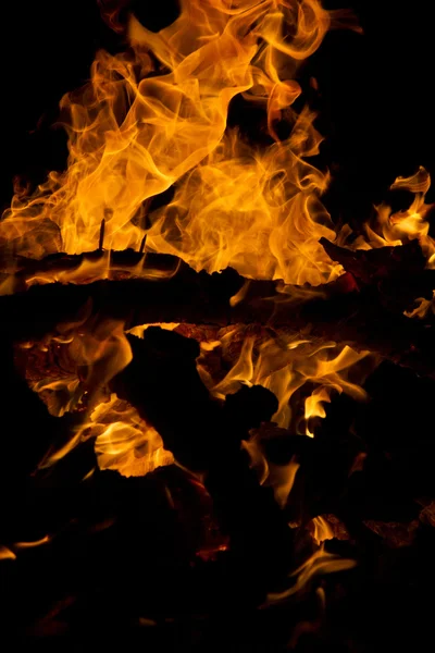 Holzfeuer — Stockfoto