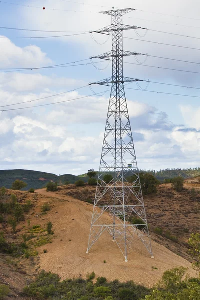 Wieża energii elektrycznej — Zdjęcie stockowe