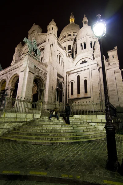 Базилика Святого Сердца Парижа — стоковое фото
