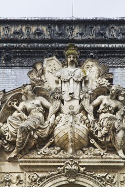 güzel heykel Fransa Paris'te louvre Müzesi yer