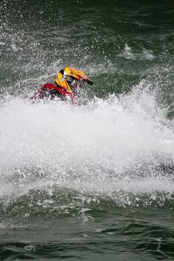 Jet uçağı sandal yarış