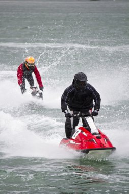 Jet uçağı sandal yarış