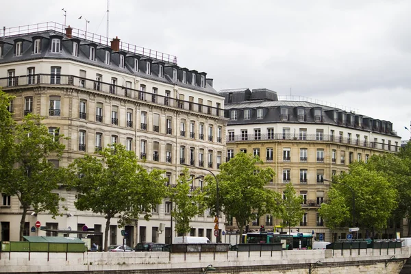 Typical French buildings — Stock Photo, Image