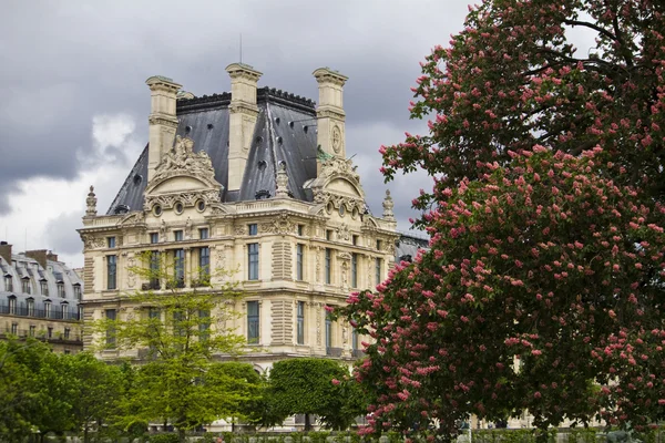 Museo del Louvre en París, Francia — Foto de Stock