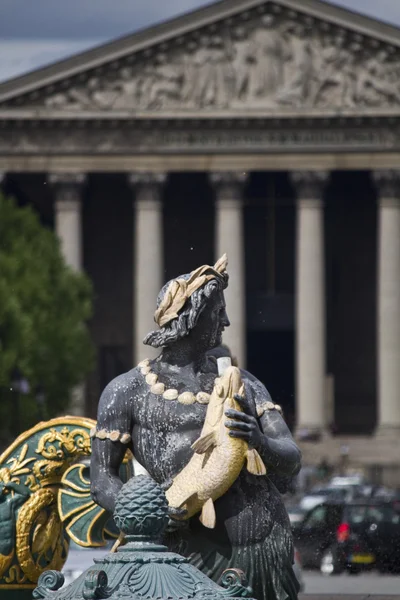 Krásný detail la fontaine des fleuves — Stock fotografie