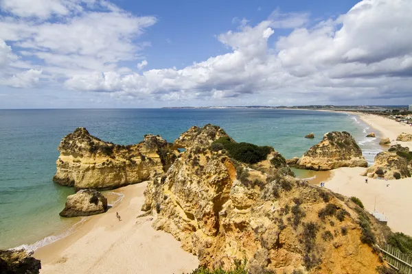 Cudowna plaża portugalski — Zdjęcie stockowe