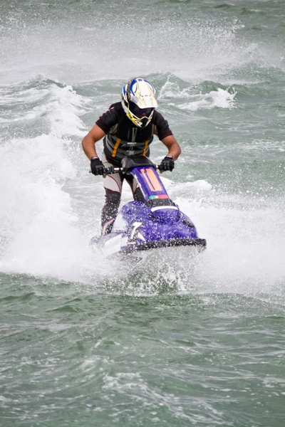 Jet boat corridas — Fotografia de Stock