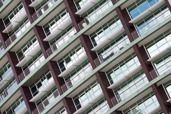 Glasdetail des modernen Gebäudes — Stockfoto