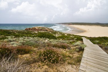 Sagres güzel sahil şeridi