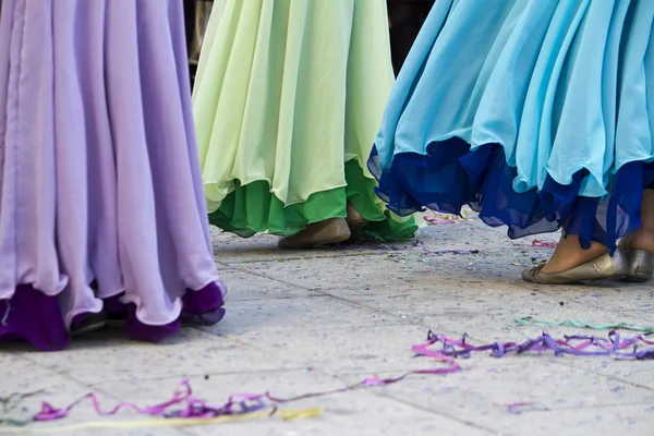 Chicas bailando — Foto de Stock