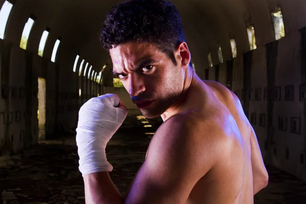 Luchador en forma — Foto de Stock