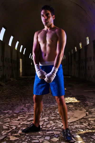 Luchador en forma — Foto de Stock