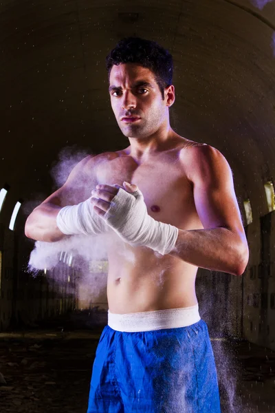 Luchador en forma —  Fotos de Stock