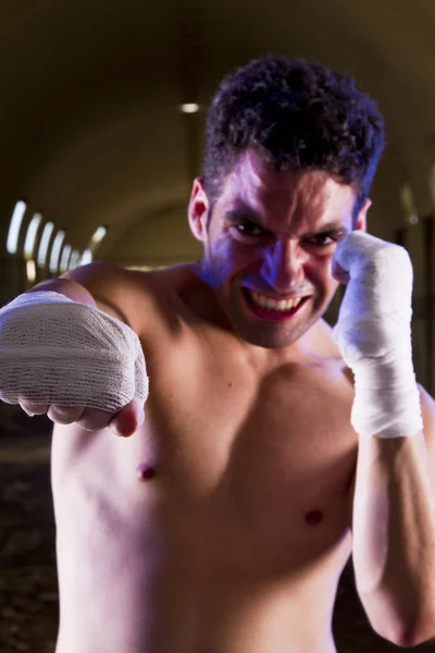 Luchador en forma —  Fotos de Stock