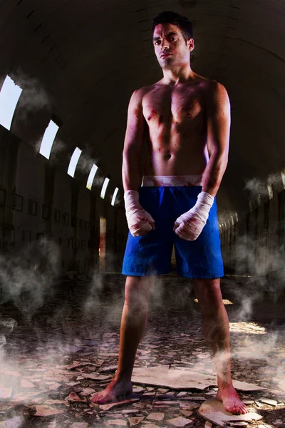 Luchador en forma — Foto de Stock