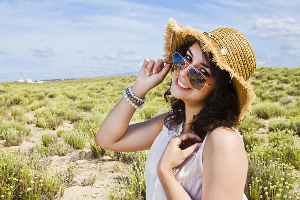 Beautiful summer girl — Stock Photo, Image