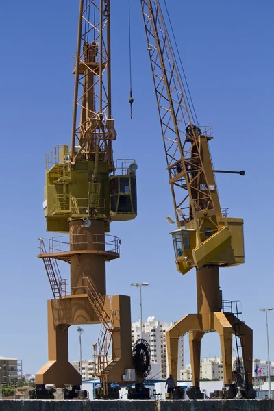 Port crane — Stock Photo, Image