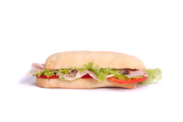 Panino fresco e gustoso — Foto Stock