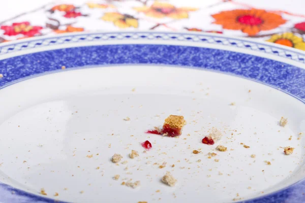 Migas de pan tostado con mermelada —  Fotos de Stock