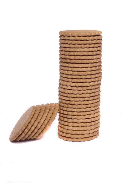 Tower of biscuits — Stock Photo, Image