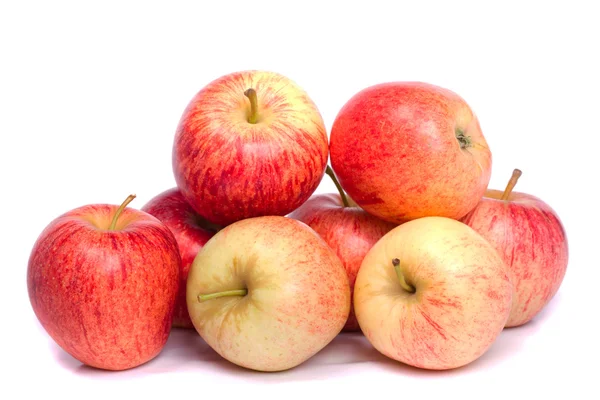 Manzanas frescas de gala real Fotos De Stock
