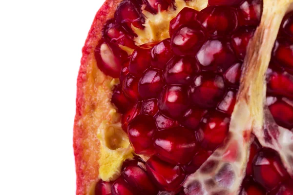 Pomegranates on white — Stock Photo, Image