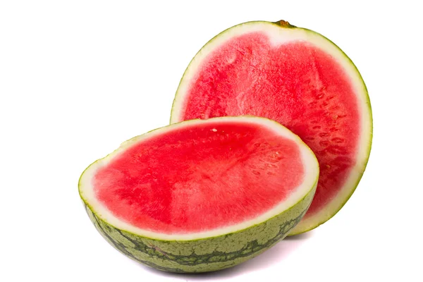 Wassermelone auf weiß — Stockfoto