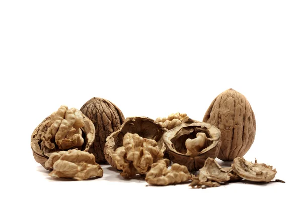 Bunch of walnuts — Stock Photo, Image