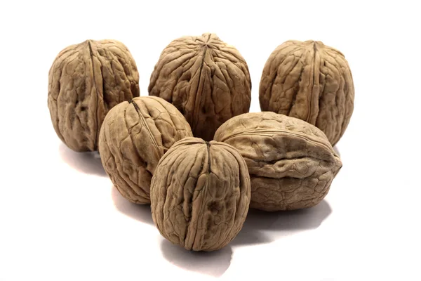 Bunch of walnuts — Stock Photo, Image