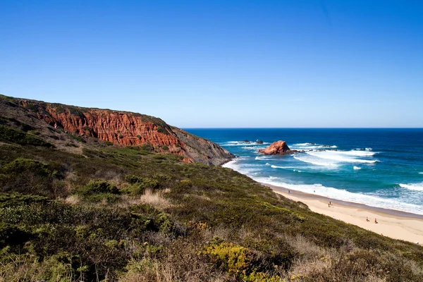 Bela praia em Sagres — Fotografia de Stock