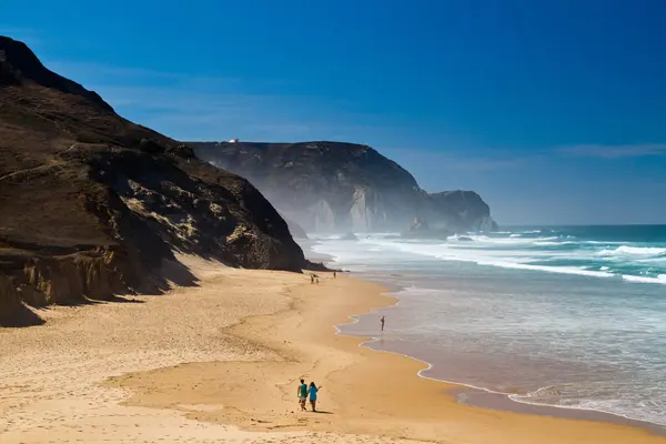 Гарний пляж у Sagres — стокове фото