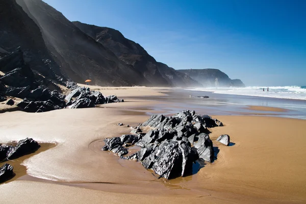 Gyönyörű tengerpart, Sagres — Stock Fotó