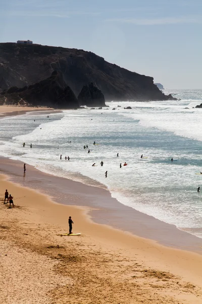 Hermosa playa en Sagres — Foto de Stock