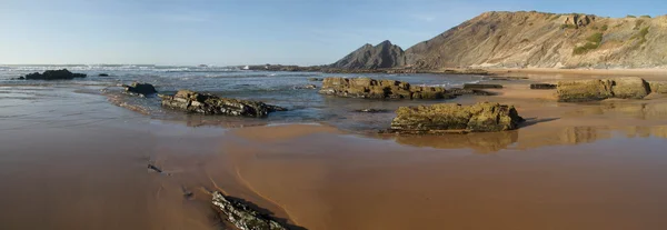 Hermosa playa en Sagres —  Fotos de Stock