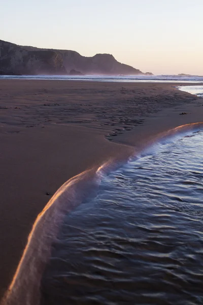 Hermosa playa en Sagres — Foto de Stock