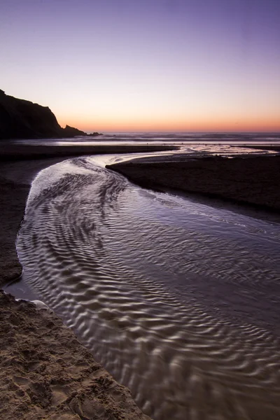 Prachtig strand in portugal — Stockfoto