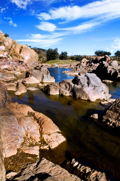 Prachtig rivierlandschap — Stockfoto